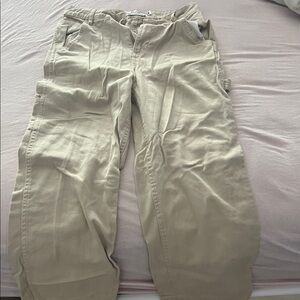 Women Casual Tan Pants